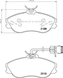 Mintex Brake Pad Set fits -Audi MDB1820 (also fits other vehicles)