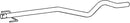 Klarius GM671P - Catalyst Repair Pipe  - Fits Opel Combo 1.7Di,1.7DTi