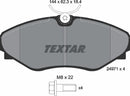 Textar Brake Pad Set - 2497101
