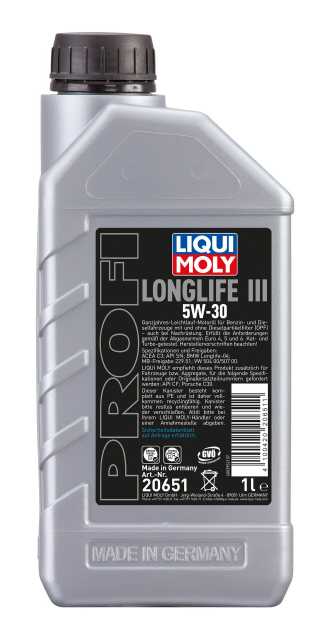 Liqui Moly - Profi Longlife III 5W30 205Ltr