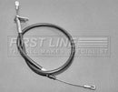 First Line Brake Cable LH & RH - FKB1198 fits Merc 190,200,230,300 83-93