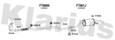 Klarius FT800K - Centre Pipe  - Fits Fiat Idea 1.3JTD