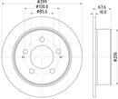 Mintex Brake Discs fits -Ssangyong V252:6 MDC2212 (also fits other vehicles)