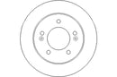 Disctech Brake Disc (Single) - Fits Hyundai, Lexus - ABD2356 - Rear Axle