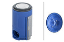 HELLA 6PX 358 141-511 Sensor, parking distance control - angled - 3-pin connector - Plugged