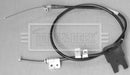 Borg & Beck Brake Cable- LH Rear - BKB3133 fits Suzuki Grand Vitara (5dr) 05-