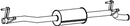 Klarius MZ942J - Box With Centre Pipe  - Fits Mercedes Sprinter