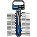 Draper 20pc 1/2" Socket Set P/Rack - 16377