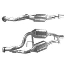 BM Cats Petrol Catalytic Converter - BM91654 with Fitting Kit - FK91654 fits Ford