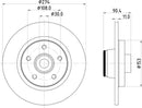 Mintex Brake Discs fits -MercedesBenz Renault V276:4 MDC2614 (also fits other vehicles)