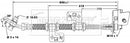 Borg & Beck Brake Hose  - BBH6669 fits Land Rover Range Rover II