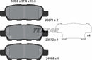 Infiniti Nissan Renault, Brake Pad Set - Textar 2387101