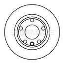 Borg & Beck Brake Disc (Pair)  - BBD4962