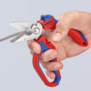 KNIPEX Angled Electricians Shears - 20290