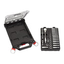 Metric 3/8in. ratchet + socket set (32 pc) in PACKOUT compact slim organiser - 4932478813