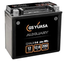 Yuasa 12V Auxiliary Battery - GYAUX14-012 - 4 Year Warranty