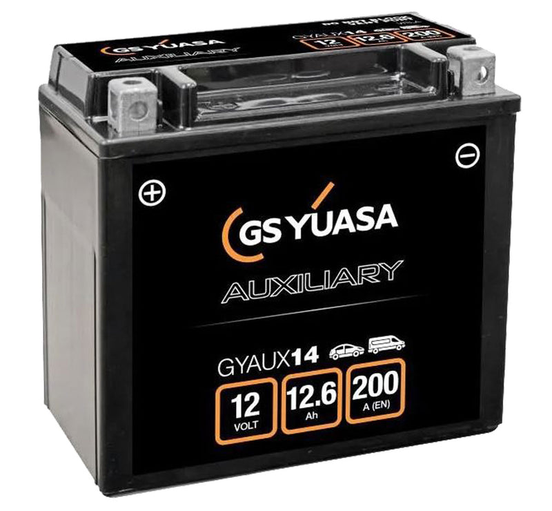 Yuasa 12V Auxiliary Battery - GYAUX14-012