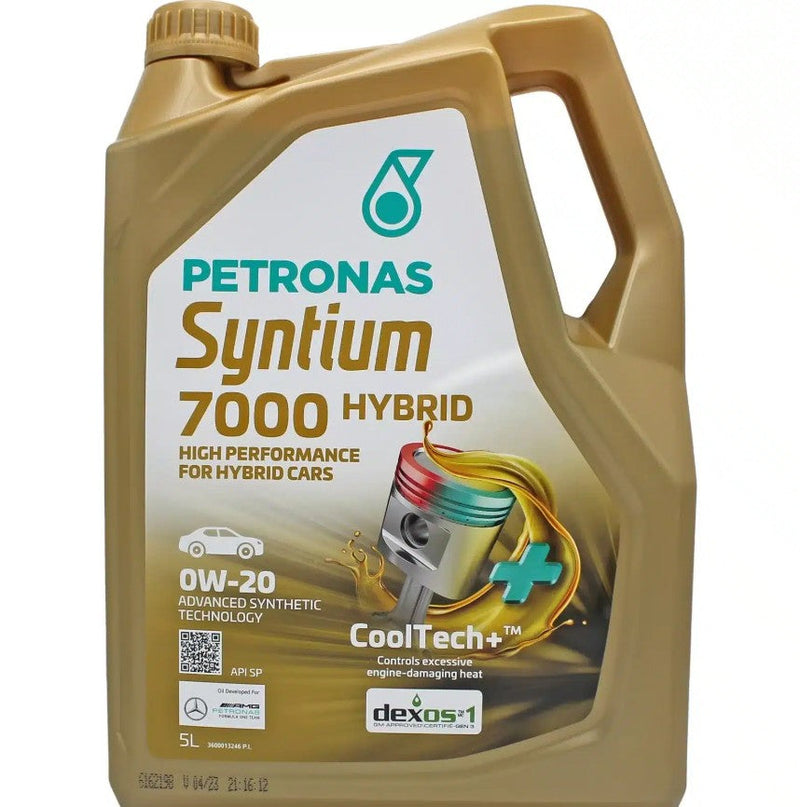 Petronas Syntium 7000 Hybrid 0W-20 SP 5Ltr - 70803M12EU