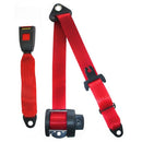 Securon Seat Belt - Auto Lap & Diagonal - Red - 264RED