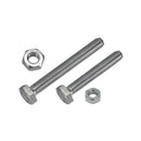 Wot-nots Set Screw & Nut - M6 x 25mm - Pack of 2 - PWN031