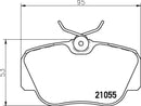Mintex Brake Pad Set fits -MercedesBenz MDB1402 (also fits other vehicles)