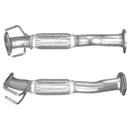BM Cats Front Pipe - BM70517 with Fitting Kit - FK70517 fits Renault