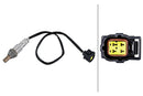 HELLA 6PA 358 221-571 Lambda Sensor - 4-pin connector