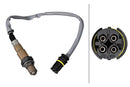 HELLA 6PA 358 221-501 Lambda Sensor - 4-pin connector