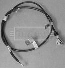 Borg & Beck Brake Cable - BKB3484 fits Toyota Auris Japan Built 06-12