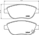 Mintex Brake Pad Set fits -Fiat Opel Vauxhall MDB2895 (also fits other vehicles)