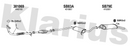Klarius 301069 - Front Pipe For Cat  - Fits Saab 9000 2.0i