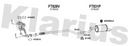 Klarius FT828V - Centre Pipe  - Fits Fiat Grande Punto 1.2i