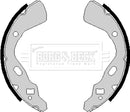 Borg & Beck Brake Shoe  - BBS6148