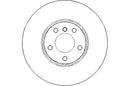 Disctech Brake Disc (Single) - Fits Bmw - ABD2981 - Front Axle