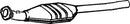 Klarius 311266 - Catalyst Type Approved  - Fits Renault SAFRANE II (B54_)