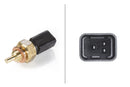 HELLA 6PT 009 107-161 Sensor, coolant temperature - 12V - 1-pin connector