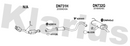 Klarius DN731H - Box With Centre Pipe  - Fits Nissan Qashqai 1.6 DIT-T