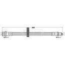 Borg & Beck Brake Hose  - BBH6913 fits PSA Boxer,Jumper,Fiat Ducato