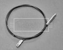 Borg & Beck Handbrake Cable - Front - BKB1360