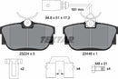 Textar Brake Pad Set - 2322416