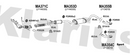 Klarius MA371C - Centre Pipe  - Fits Mazda 3 2.0i