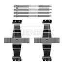 Borg & Beck Fitting Kit -  Pads  - BBK1589 fits BMW 1 Series (F20,21) 11/10-