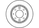 Disctech Brake Disc (Single) - Fits Kia - ABD2703 - Front Axle