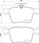 Mintex Brake Pad Set fits -Audi Cupra Seat Skoda VW MDB3101 (also fits other vehicles)