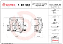 Brembo F BR 062 LCV brake calipers for commercial vehicles - FBR062