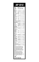 Bosch Aerotwin Plus Front Wiper Blades - 475mm - AP19U
