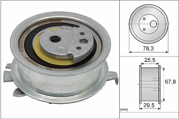 INA Tensioner Pulley - Timing Belt - Part No - 531082510