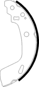 Mintex Brake Shoes fits -Suzuki MFR739 (also fits other vehicles)