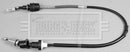 Borg & Beck Clutch Cabl Auto Adj  - BKC1457 fits Rover 25 1.8, 1.8D 98-03