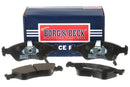 Borg & Beck Brake Pad - Front - bbp1661